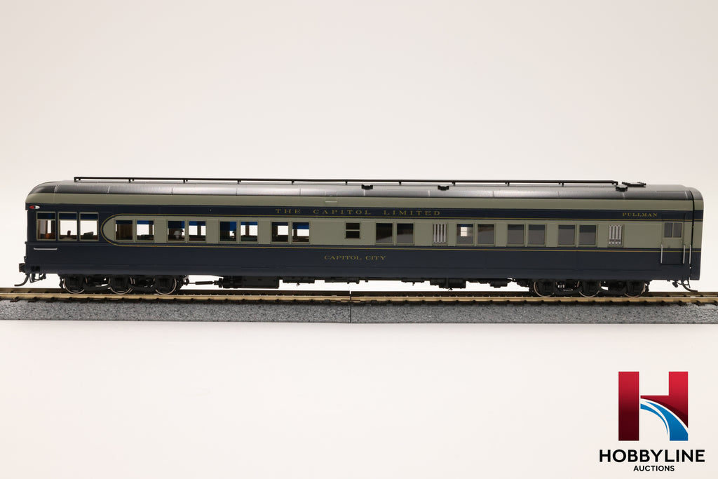 HO Brass Coach Yard Baltimore & Ohio 1938 Capitol Limited 8 Car Set | NEW