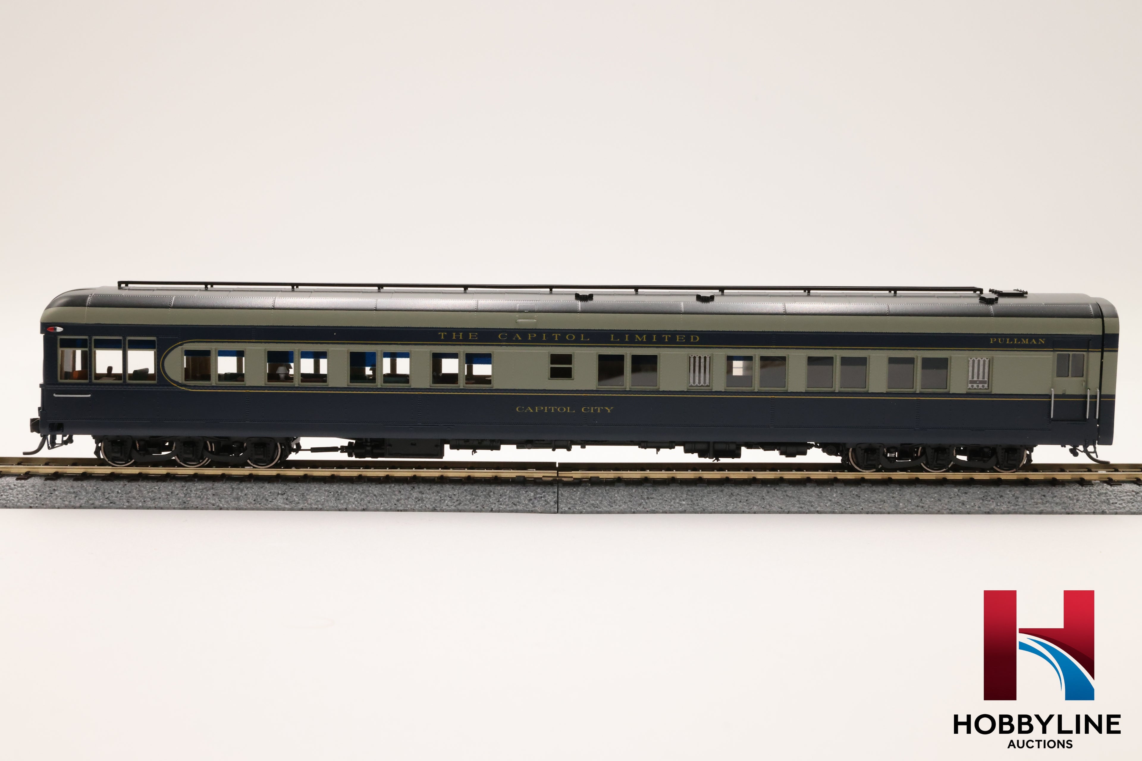 HO Brass Coach Yard Baltimore & Ohio 1938 Capitol Limited 8 Car Set | NEW