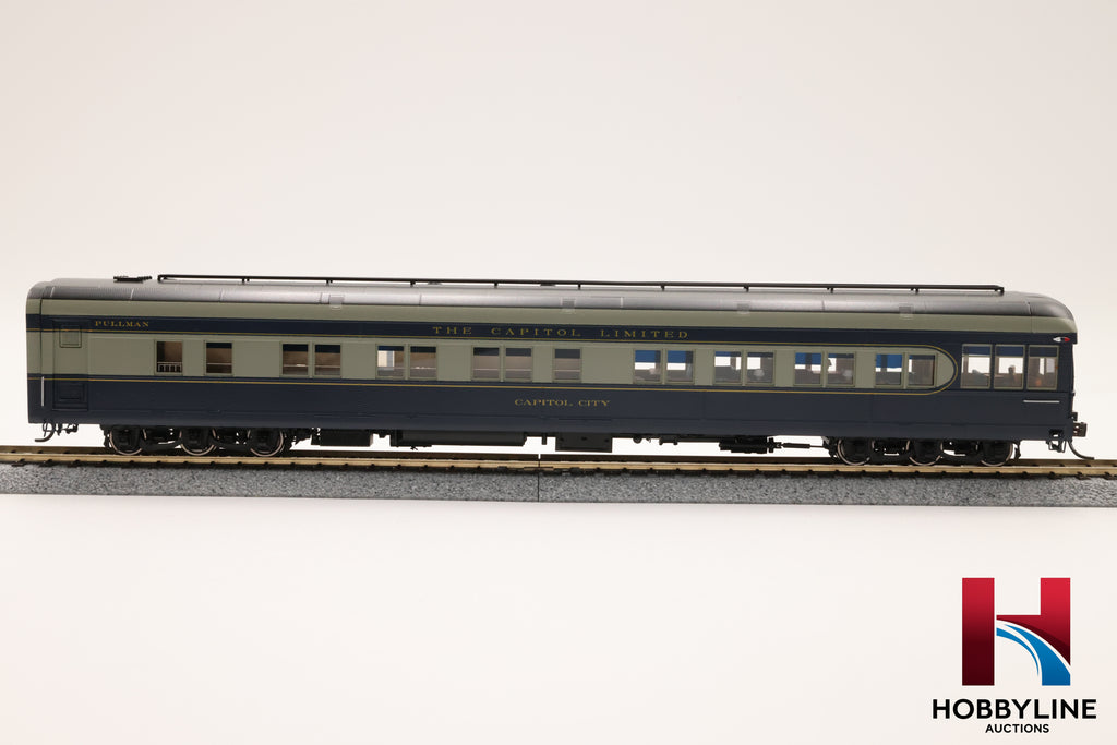 HO Brass Coach Yard Baltimore & Ohio 1938 Capitol Limited 8 Car Set | NEW