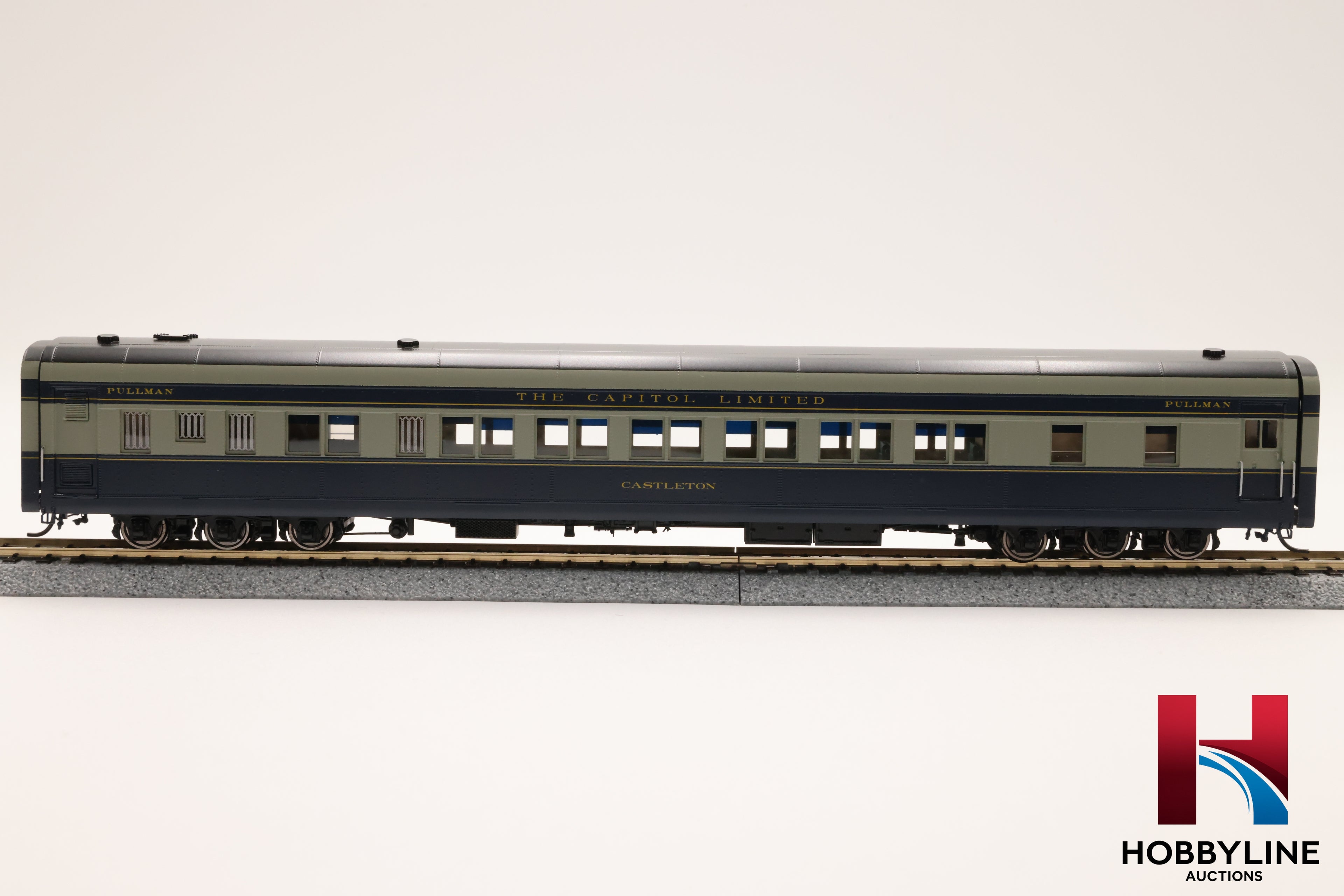 HO Brass Coach Yard Baltimore & Ohio 1938 Capitol Limited 8 Car Set | NEW