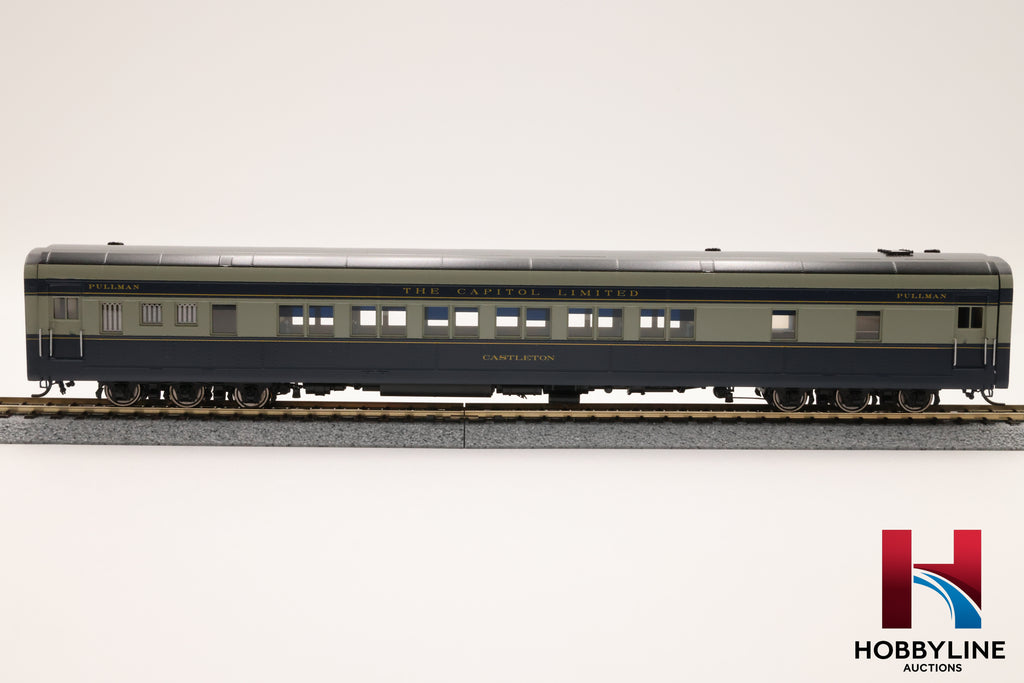 HO Brass Coach Yard Baltimore & Ohio 1938 Capitol Limited 8 Car Set | NEW
