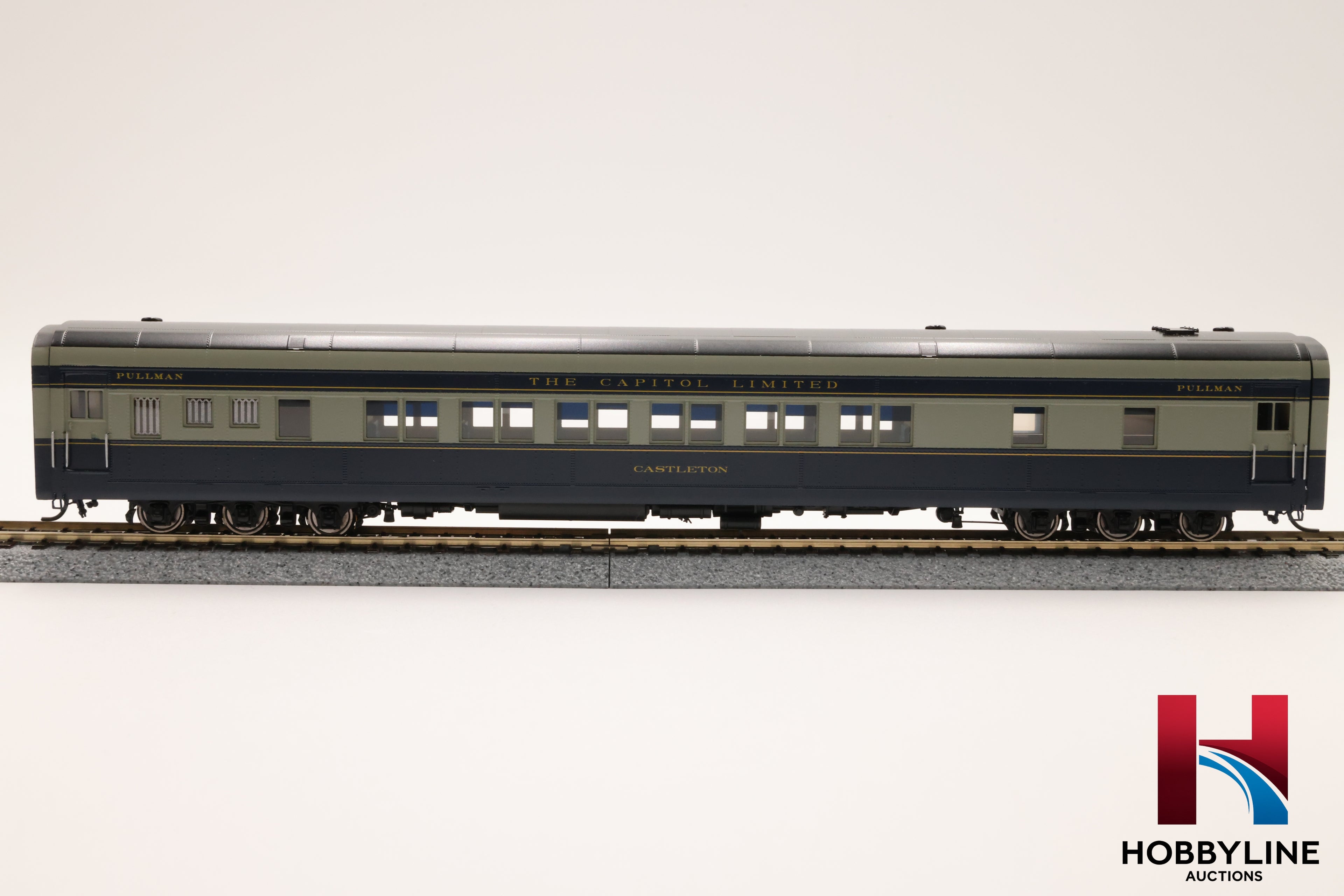 HO Brass Coach Yard Baltimore & Ohio 1938 Capitol Limited 8 Car Set | NEW