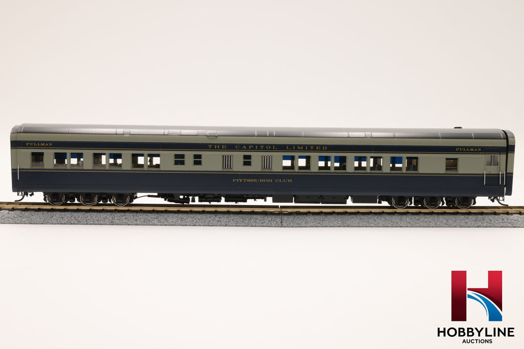 HO Brass Coach Yard Baltimore & Ohio 1938 Capitol Limited 8 Car Set | NEW