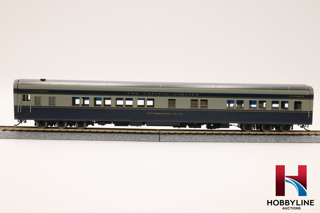 HO Brass Coach Yard Baltimore & Ohio 1938 Capitol Limited 8 Car Set | NEW