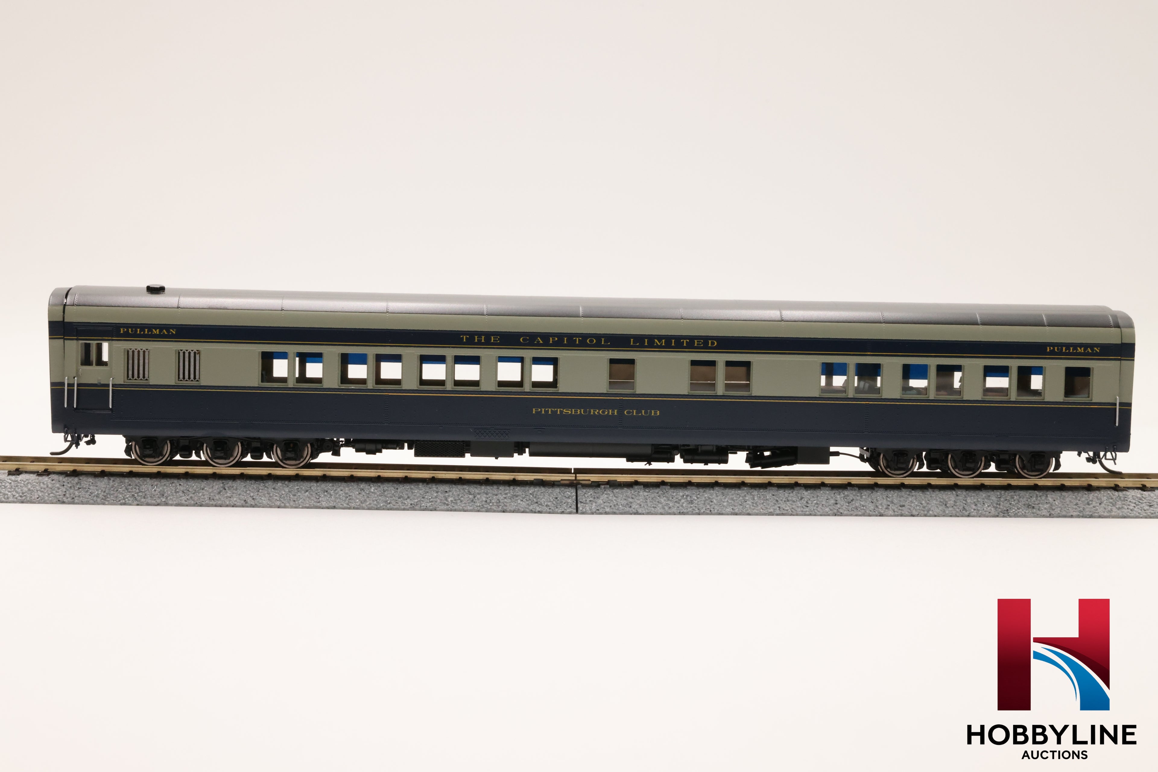 HO Brass Coach Yard Baltimore & Ohio 1938 Capitol Limited 8 Car Set | NEW