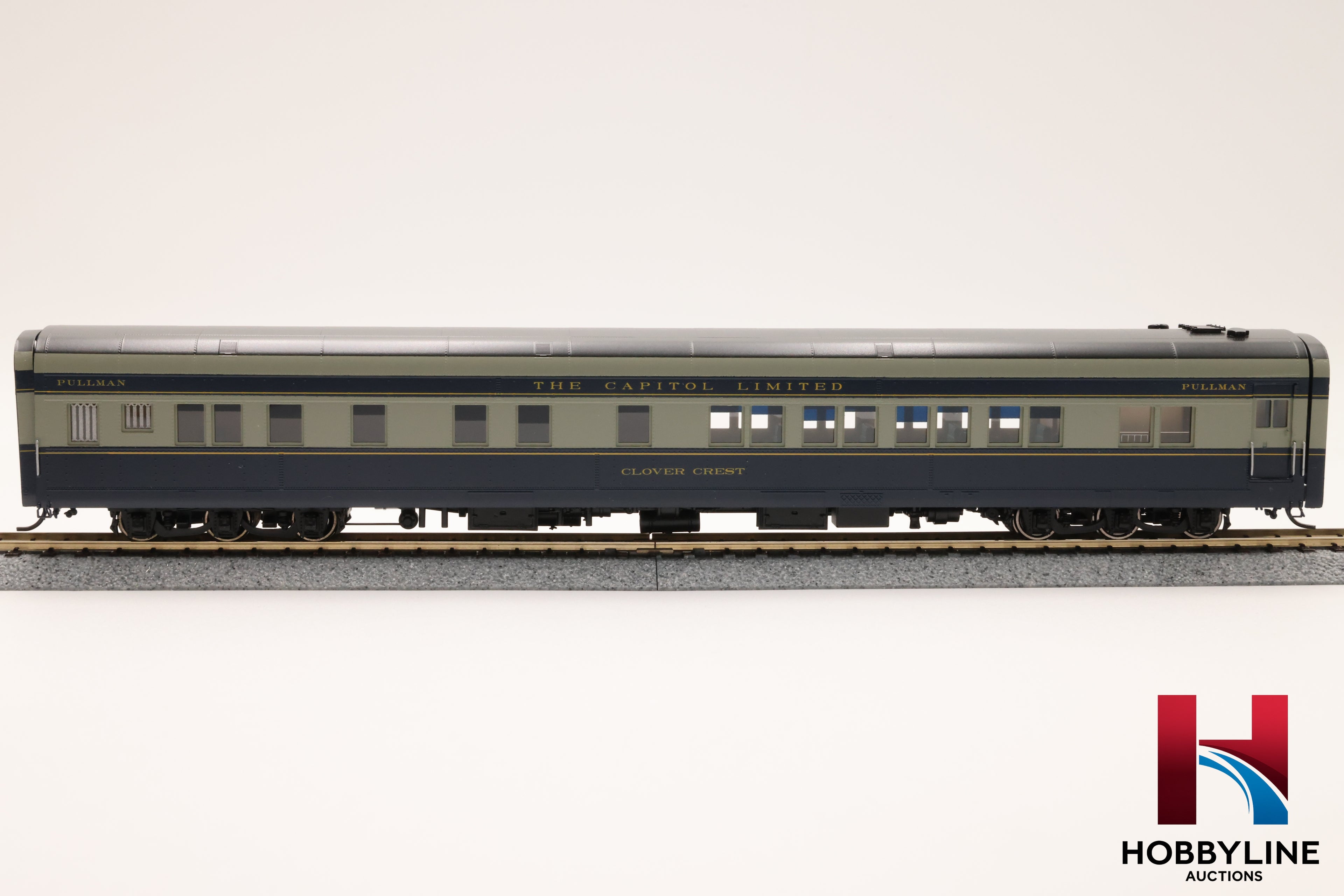 HO Brass Coach Yard Baltimore & Ohio 1938 Capitol Limited 8 Car Set | NEW