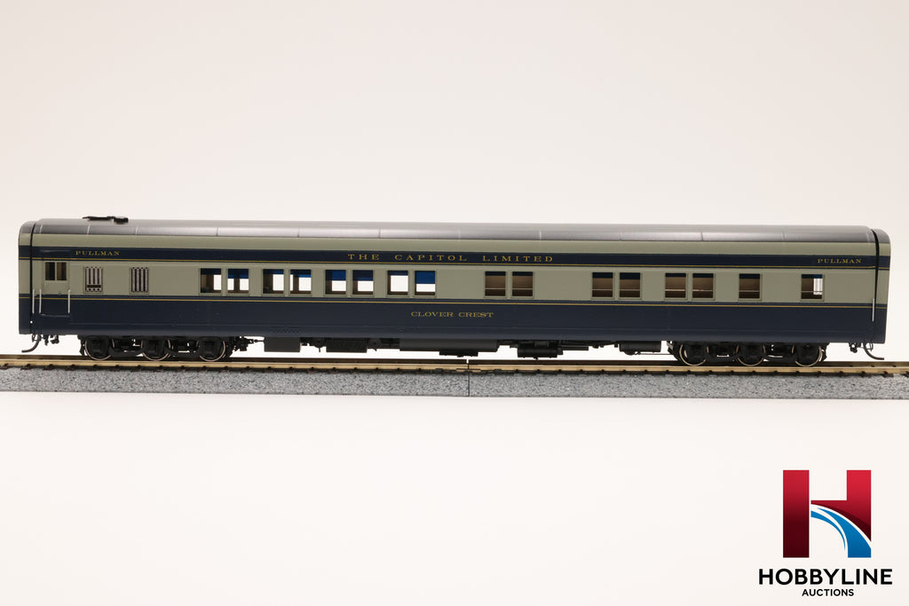 HO Brass Coach Yard Baltimore & Ohio 1938 Capitol Limited 8 Car Set | NEW