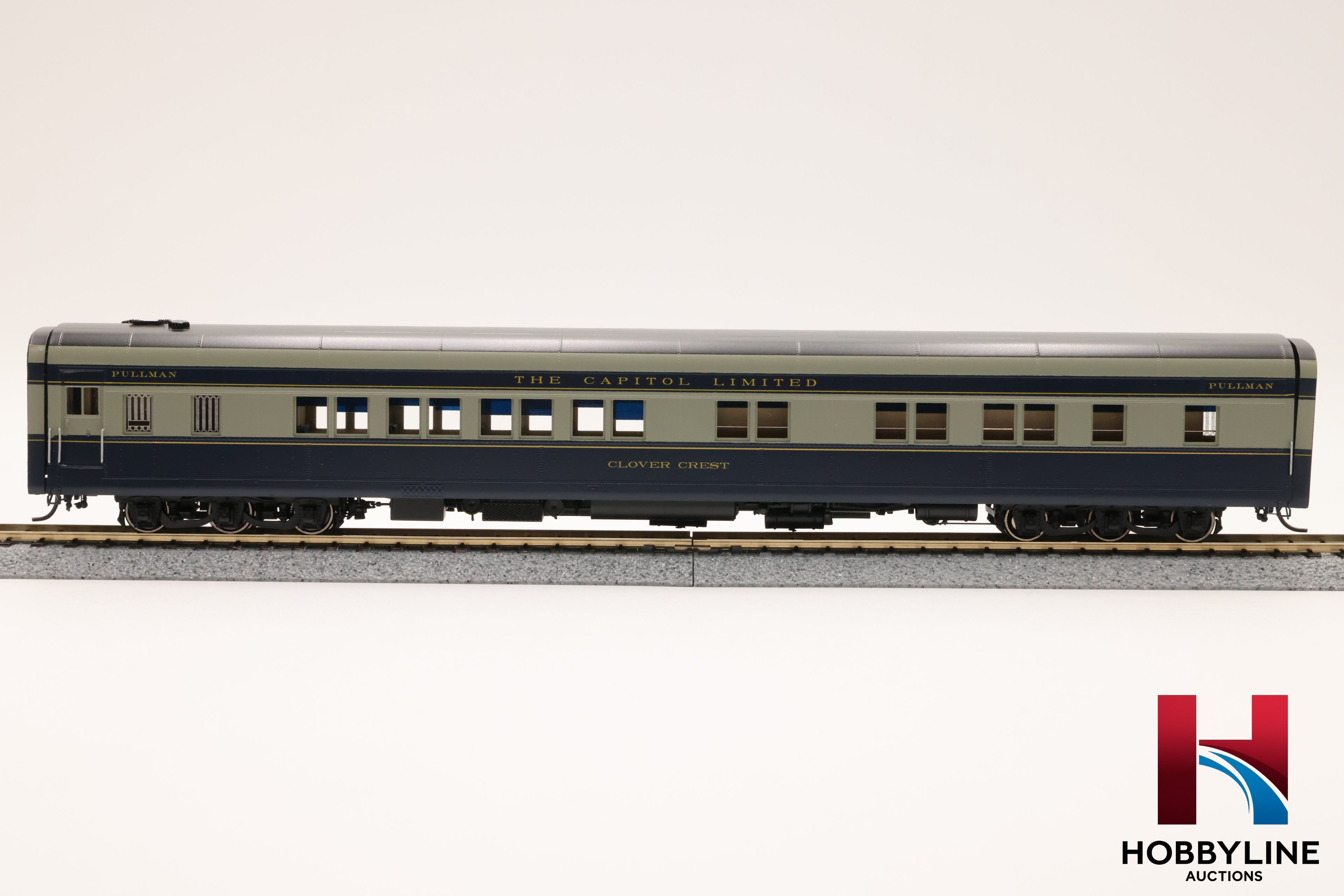 HO Brass Coach Yard Baltimore & Ohio 1938 Capitol Limited 8 Car Set | NEW