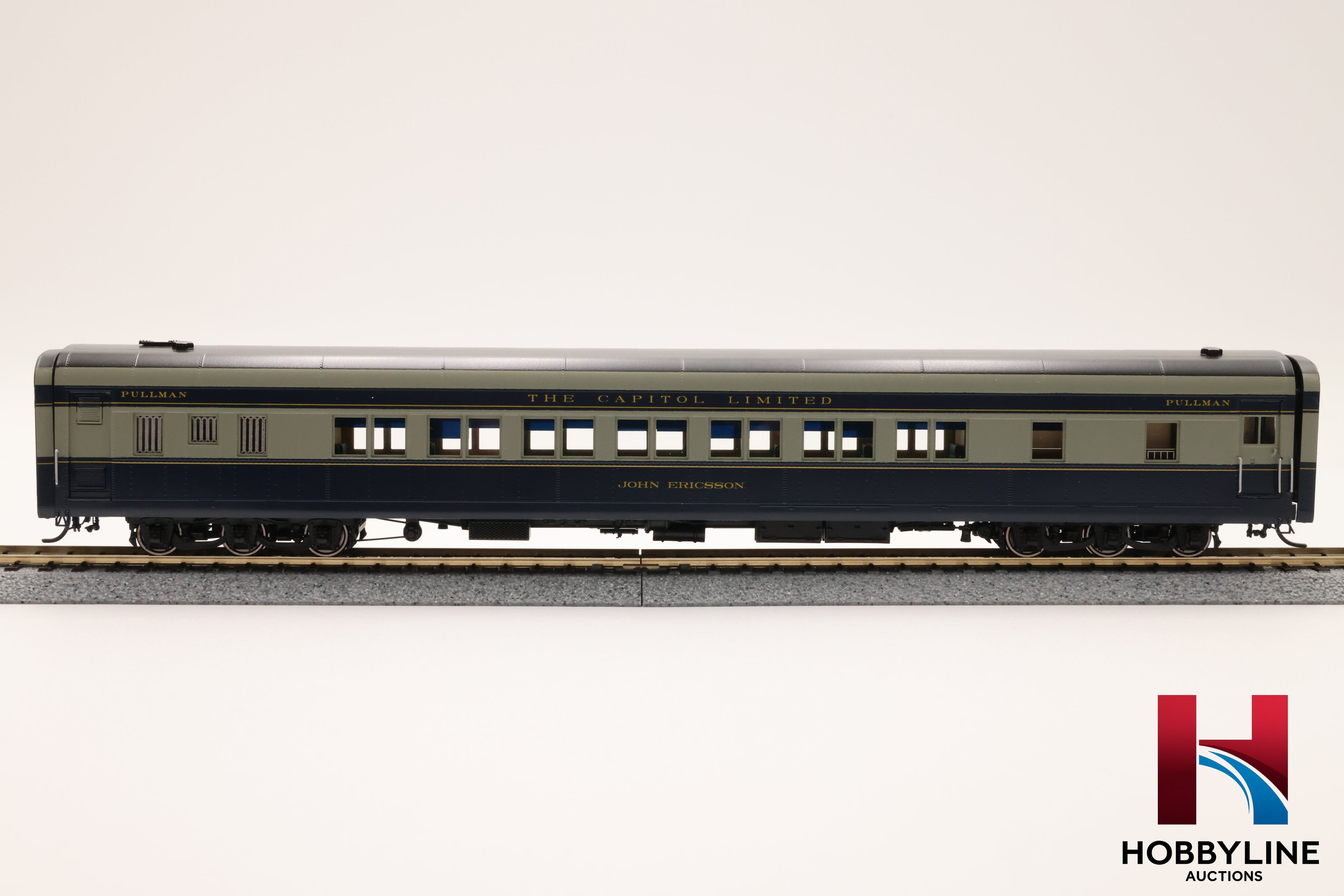 HO Brass Coach Yard Baltimore & Ohio 1938 Capitol Limited 8 Car Set | NEW