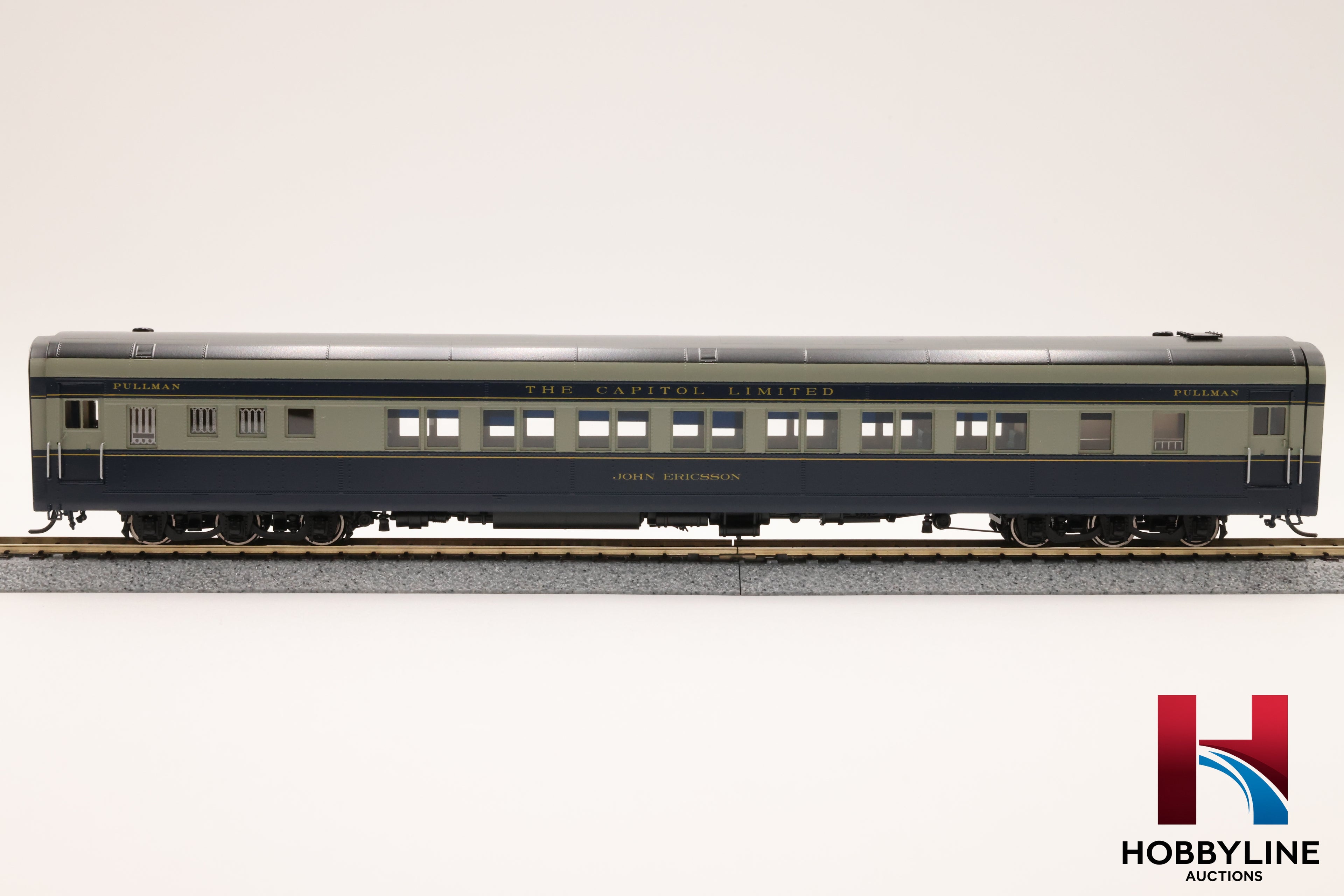 HO Brass Coach Yard Baltimore & Ohio 1938 Capitol Limited 8 Car Set | NEW