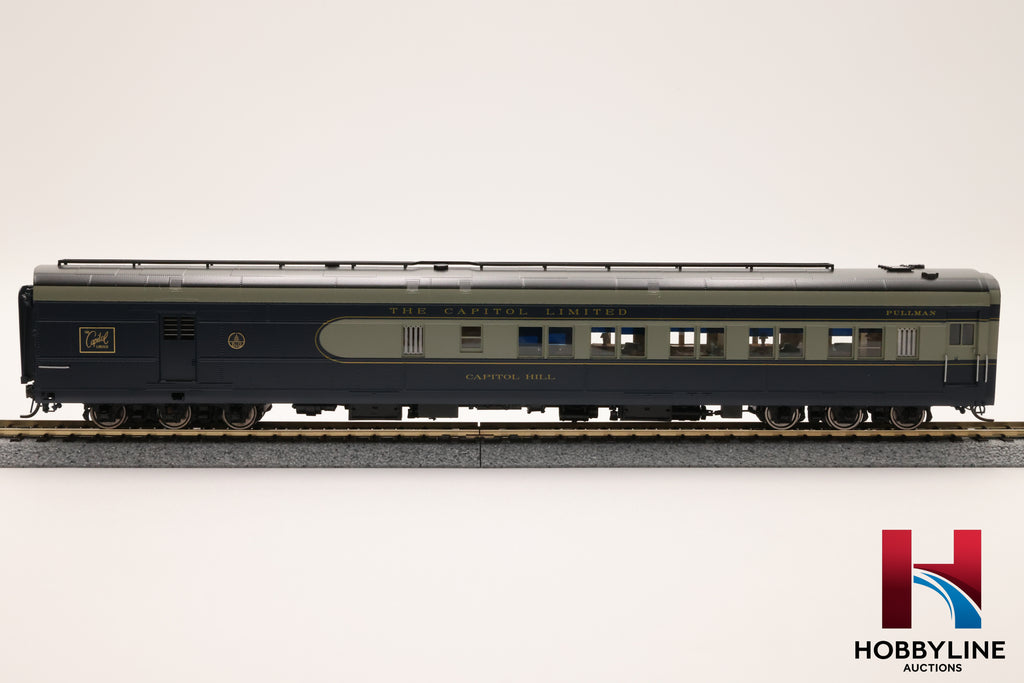 HO Brass Coach Yard Baltimore & Ohio 1938 Capitol Limited 8 Car Set | NEW