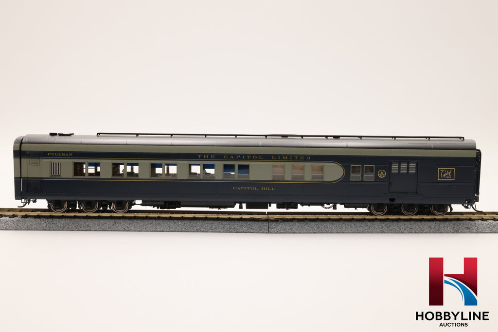 HO Brass Coach Yard Baltimore & Ohio 1938 Capitol Limited 8 Car Set | NEW